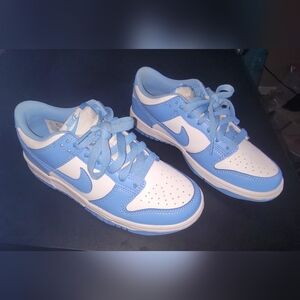Blue white Nike Dunks